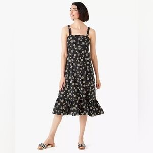 Kate Spade Daisy Dots Al Fresco Midi Dress